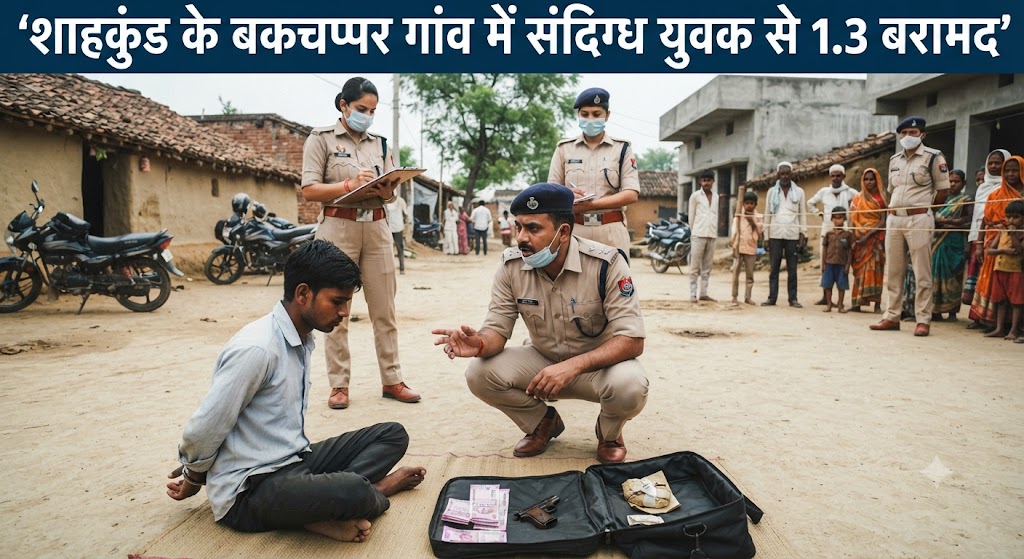 1.3 Grams of Brown Sugar Recovered from Suspected Youth in Shahkund’s Bakchappar Village Villagers Catch Suspicious Youth and Hand Him Over to Police; Identified as Piyush Kumar of Kiranpur