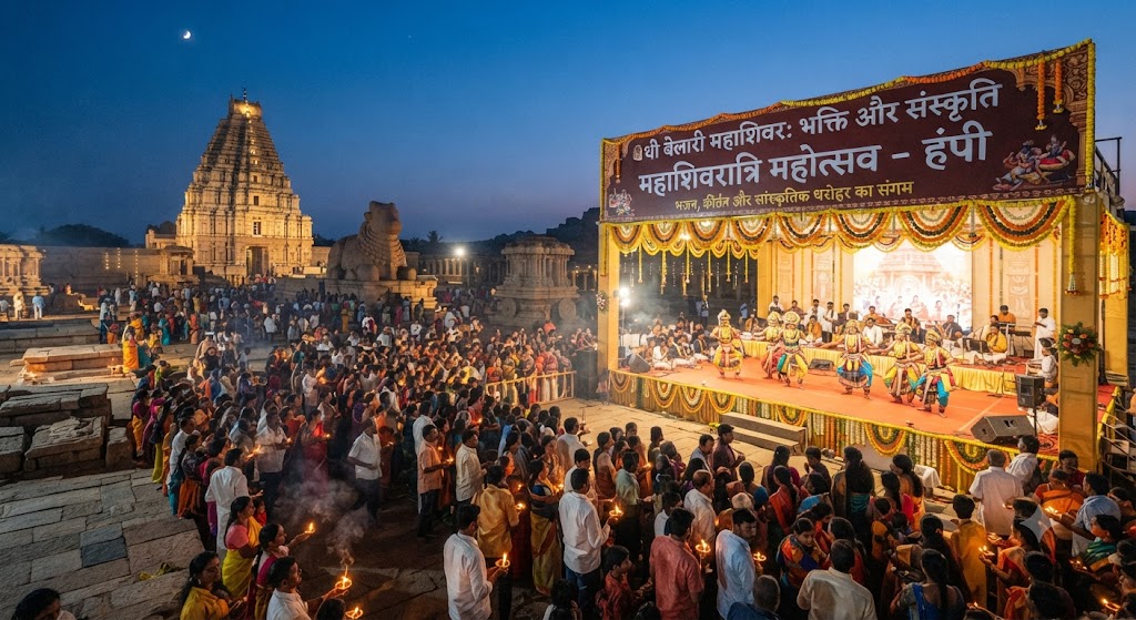 धांधी बेलारी महाशिविर में भक्ति और संस्कृति का अद्भुत संगम, शिव भजनों की गूंज से सराबोर हुए कांवरिए