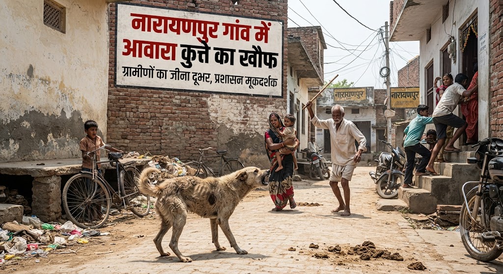 Terror of Stray Dog in Narayanpur Village; Vicious Attack on Seven People, Including an Innocent Child, in a Single Day; Treatment of All Seriously Injured Victims Underway at Referral Hospital