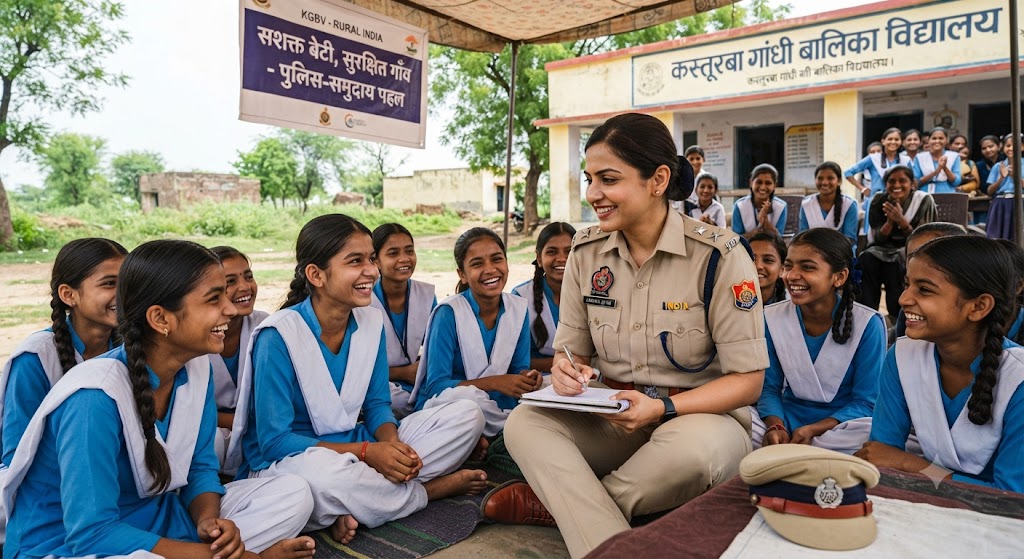 बिहपुर कस्तूरबा गांधी विद्यालय में एसपी वैभव शर्मा का प्रेरक संवाद छात्राओं को शिक्षा, अनुशासन और आत्मविश्वास का पाठ पढ़ाया, उज्ज्वल भविष्य के लिए भरी हुंकार