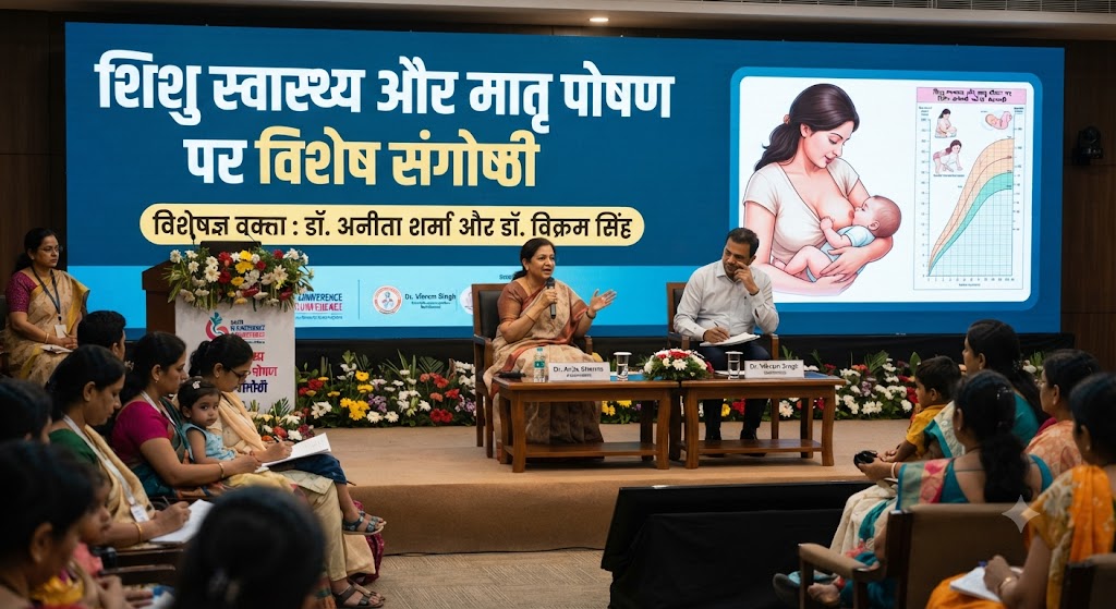 शिशु स्वास्थ्य और मातृ पोषण पर वक्ताओं ने दिए महत्वपूर्ण विचार, महिलाओं को किया गया जागरूक