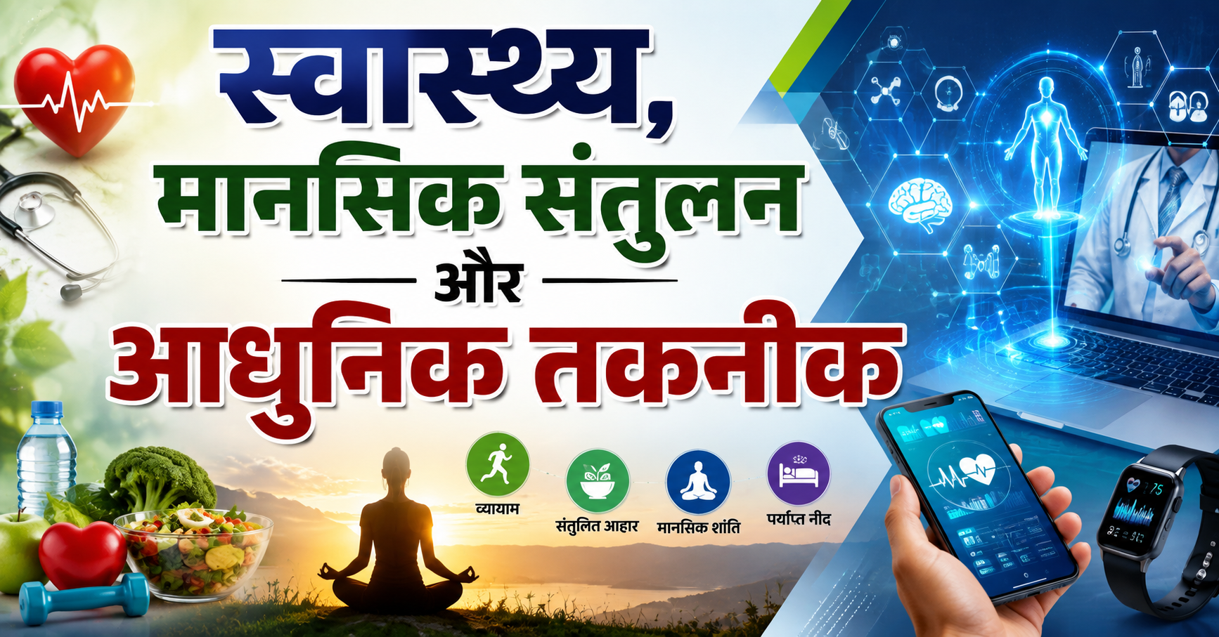 स्वास्थ्य, मानसिक संतुलन और आधुनिक तकनीक का रहा अनूठा संगम, छात्रों ने सीखे सफलता के गुर