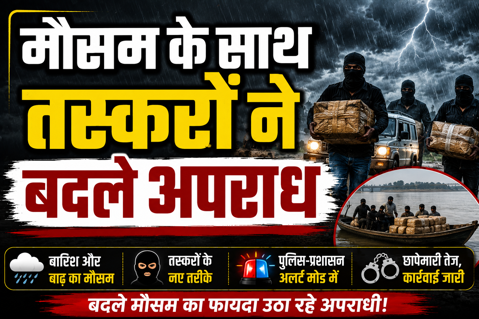मौसम के साथ तस्करों ने बदले अपराध के तौर-तरीके; अब इंडो-नेपाल सीमा पर एसएसबी और जिला पुलिस की साझा टीम नए सिरे से बनाएगी अचूक रणनीति
