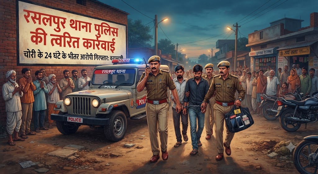 Prompt Action by Rasulpur Police Station; Accused Arrested Following Raid Based on Secret Information and Sent to Judicial Custody After Interrogation