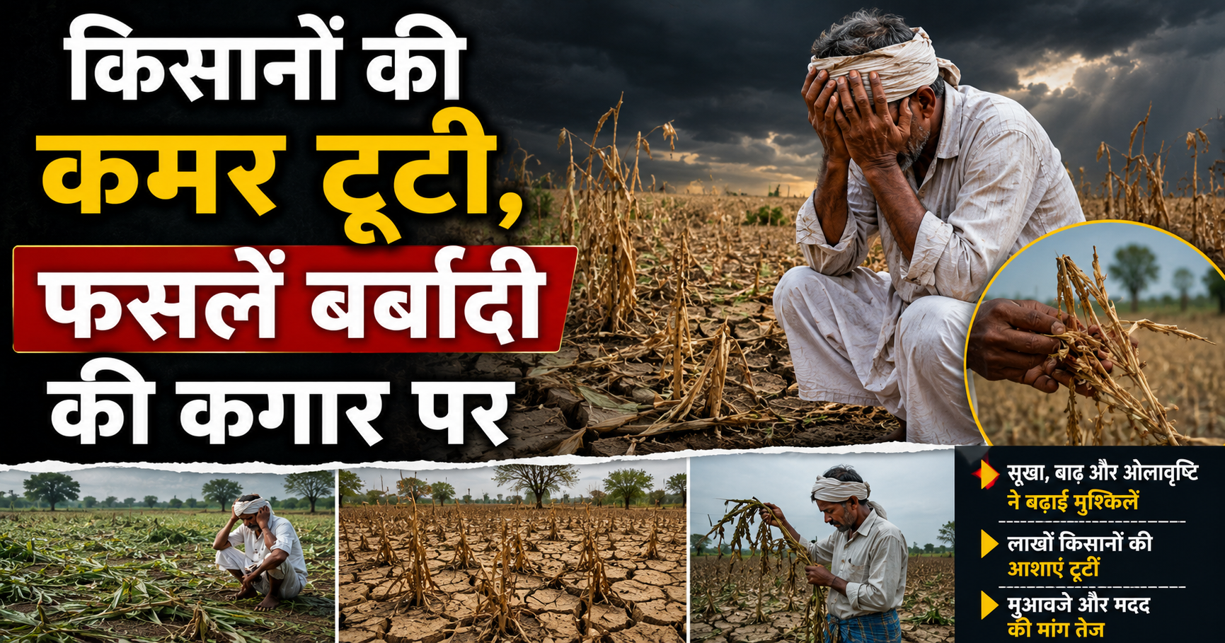 गोराडीह में भीषण गर्मी का कहर: किसानों की कमर टूटी, फसलें बर्बादी की कगार पर