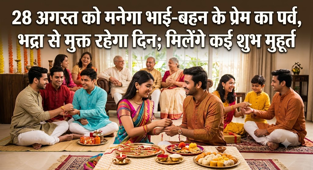 Festival of Brother-Sister Bond to Be Celebrated on August 28; Several Auspicious Timings, Free From Bhadra