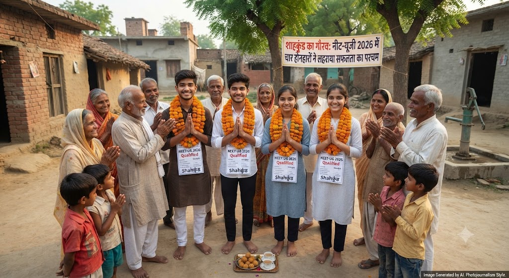 शाहकुंड का गौरव नीट-यूजी 2026 में चार होनहारों ने लहराया सफलता का परचम