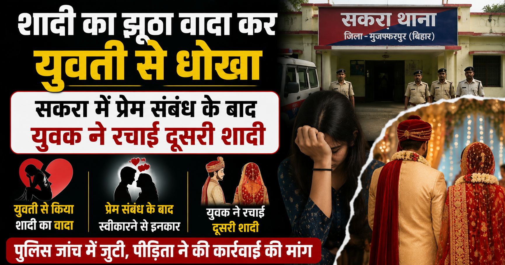 Woman Allegedly Cheated on False Promise of Marriage in Sakra; Youth Marries Someone Else, Police Begin Investigation