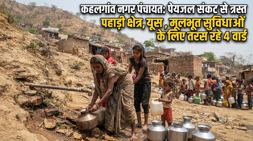 कहलगांव नगर पंचायत में पेयजल संकट से त्रस्त पहाड़ी क्षेत्र के चार वार्ड मूलभूत सुविधा के लिए तरस रहे लोग, प्रशासन और जनप्रतिनिधियों की उदासीनता पर फूटा गुस्सा