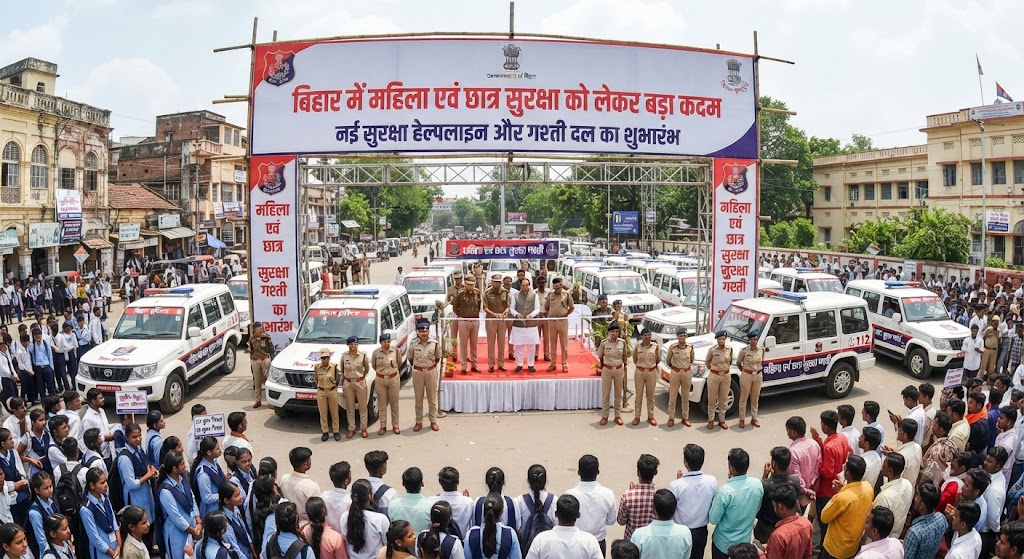 बिहार में महिला एवं छात्र सुरक्षा को लेकर बड़ा कदम: स्कूल, कॉलेज और कोचिंग के पास अब स्कूटी से गश्त करेंगी 'पुलिस दीदी', राज्यभर में 1500 नई स्कूटी की हो रही खरीद