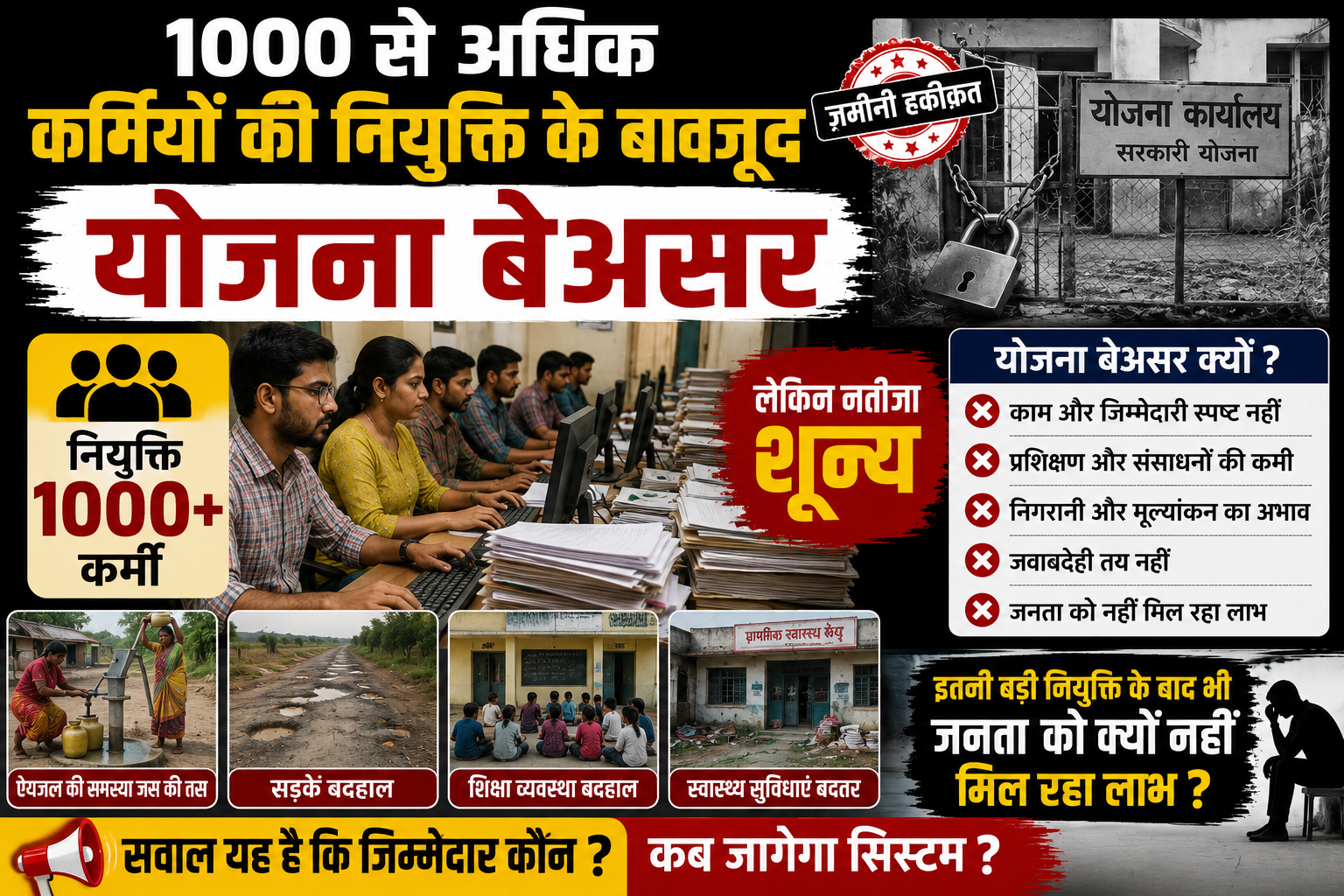 मुंगेर दियारा क्षेत्र में स्वच्छता अभियान का दम: 1000 से अधिक कर्मियों की नियुक्ति के बावजूद योजना बेअसर