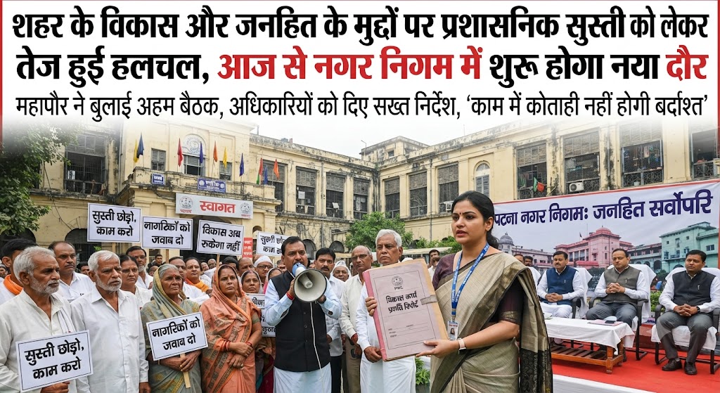 महापौर ने नगर आयुक्त को लिखा पत्र; शहर के विकास और जनहित के मुद्दों पर प्रशासनिक सुस्ती को लेकर तेज हुई हलचल, आज से नगर निगम में शुरू होगा नया दौर