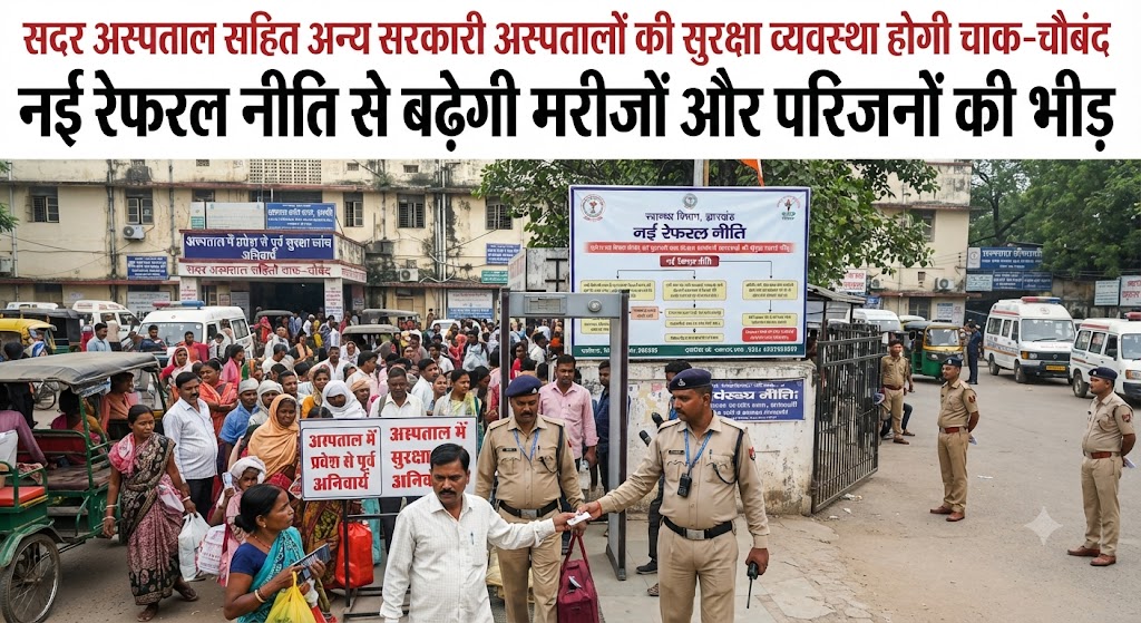 Major Decision by Health Department; Security Arrangements at Sadar Hospital and Other Government Hospitals to Be Strengthened, New Referral System Likely to Increase Crowd of Patients and Relatives