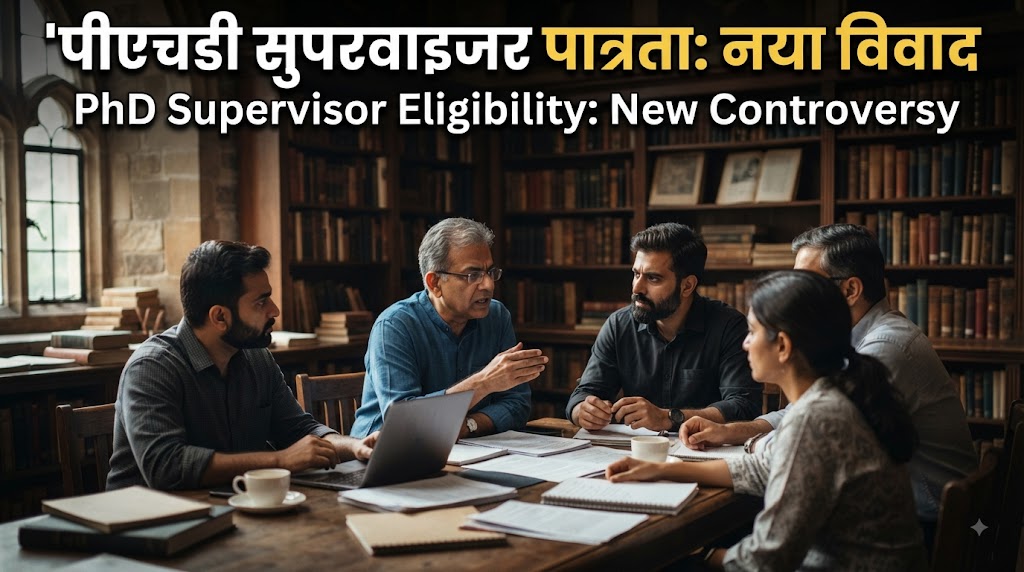 पीएचडी सुपरवाइजर की पात्रता से जुड़ा विवादास्पद आदेश रद्द, अब अंगीभूत कॉलेजों के शिक्षक भी बन सकेंगे शोध निर्देशक; रिक्तियां जमा करने की तिथि बढ़ी
