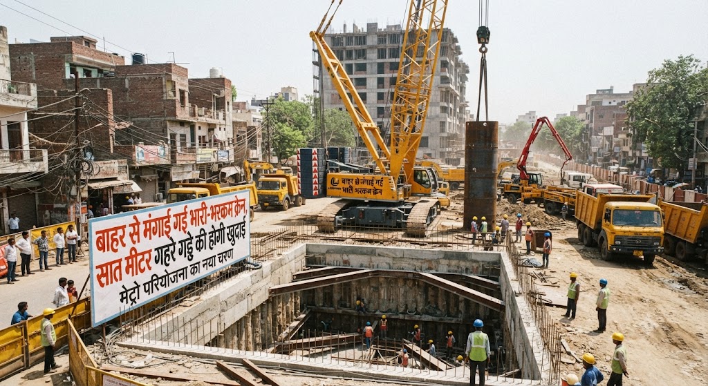 Major Technical Initiative by Railways; Modern Underpass to Be Built Near Railway Gates No. 1 and 2 on August 1 and 2, Heavy-Duty Crane Sourced from Outside, Excavation of Seven-Meter-Deep Pit Planned