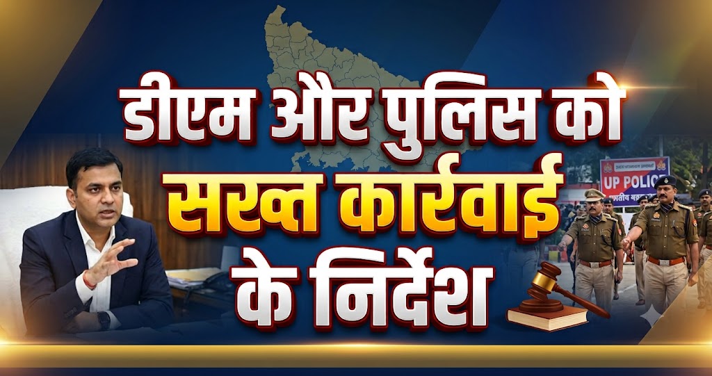 डीएम और पुलिस को सख्त कार्रवाई के निर्देश