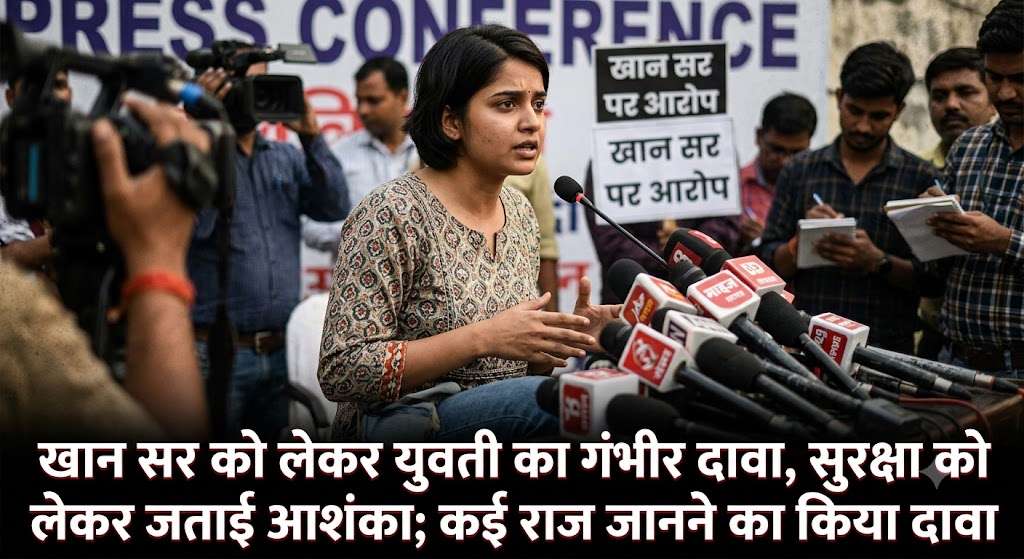 Young Woman Makes Serious Allegations Against Khan Sir, Claims Threat to Her Life
