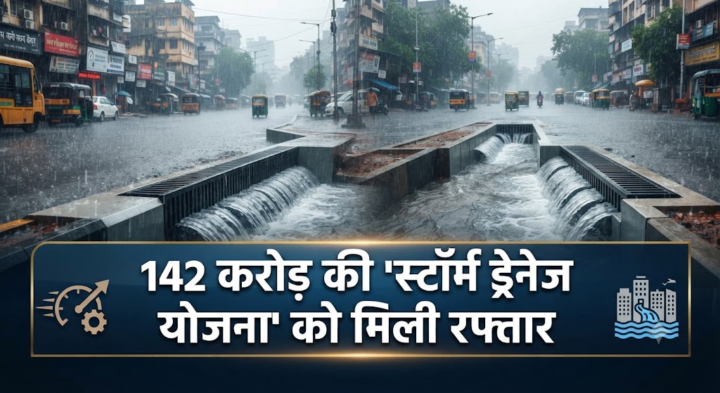 ₹142 Crore 'Storm Drainage Scheme' Gains Momentum