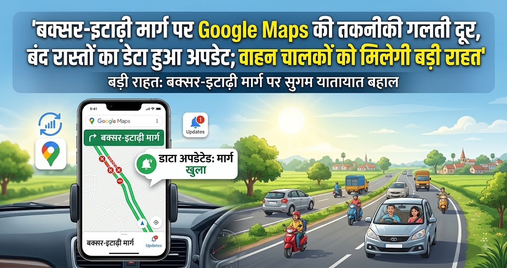 Google Maps Error Fixed on Buxar-Itarhi Route, Data on Closed Roads Updated; Major Relief for Vehicle Drivers